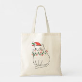Catmas boom Canvas tas (Achterkant)