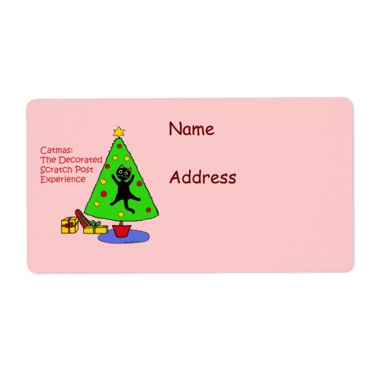 Catmas ervaring etiket (Voorkant)