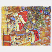 catmass fleece deken (Voorkant (Horizontaal))