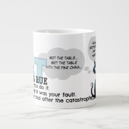 CatMesmer & CatRue | Calm & After Specialty Mug Extra Grote Beker