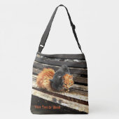 Catnap Cuties Crossbody Tas (Achterkant)