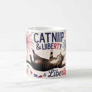 Catnip & Liberty - Fun Cat Mug