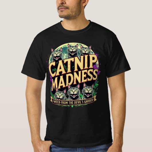 Catnip Madness T-shirt (Voorkant)