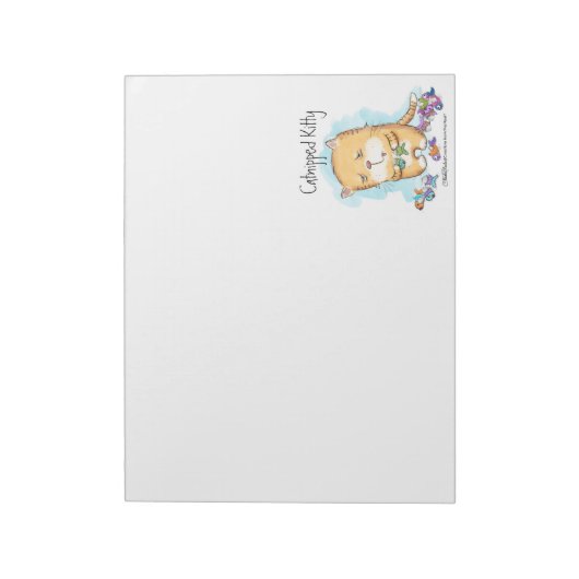 Catnipped Kat Notitieblok (Gedraaid)