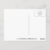 Catocala fraxini briefkaart (Achterkant)