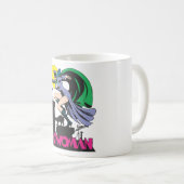 Catoman & Logo roze Koffiemok (Voorkant rechts)