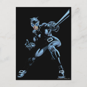 Catoman met Whip Briefkaart