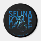 Catoman Selina Kyle Motorcycle Magneet (Voorkant)