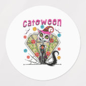 Catoween Halloween Labels (Design 2)