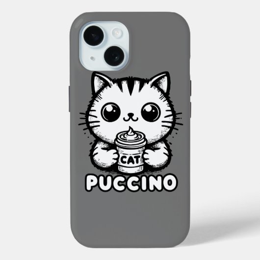Catpuccino 1 Case-Mate iPhone case (Achterkant)