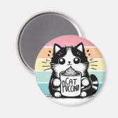 Catpuccino 3 magneet (Voorkant / Achterkant)