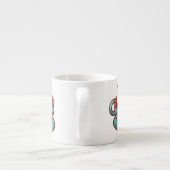 CATPUCCINO CAT Brodé Patch Espresso Mug (Dos)