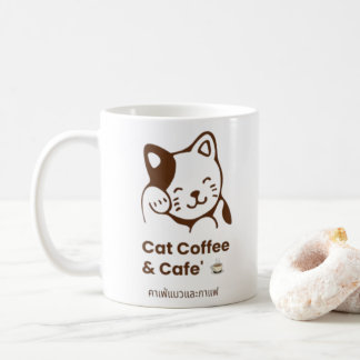 ☕🐾 Catpuccino Vibes Koffiemok
