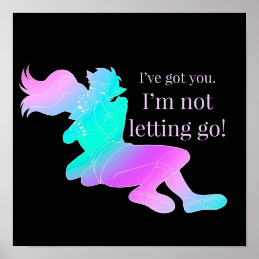 Catra en Adora Catradora Shera Tshirt Poster (Voorkant)