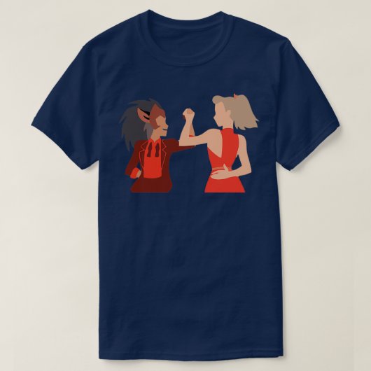 Catra en Adora Shera T-shirt (Design voorkant)