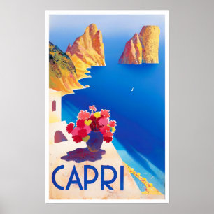 Catri Italy vintage-reis Poster