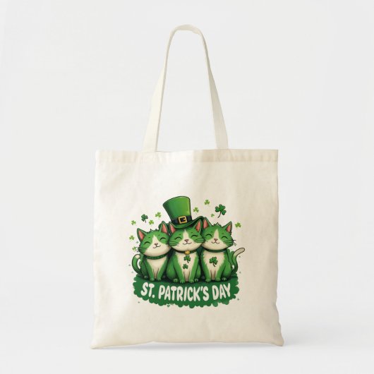 Catrick's Day Tote Bag (Voorkant)