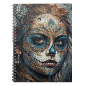 Catrina Azul Notitieboek (Voorkant)