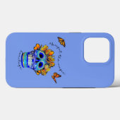 Catrina & Butterflies Dag van de dood Case-Mate iPhone Case (Achterkant (horizontaal))