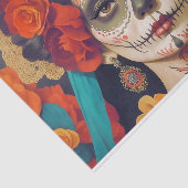 Catrina Dag van de Doden 1 Decoupage Tissuepapier (Detail)