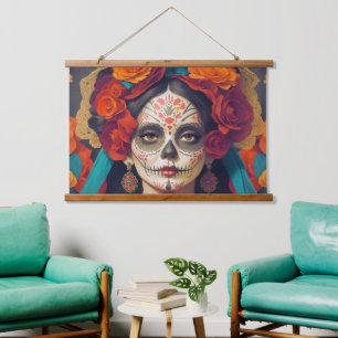 Catrina Dag van de Doden 1 Hangend Wandkleed
