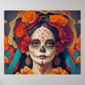 Catrina Dag van de Doden 1 Poster (Voorkant)