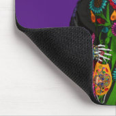 Catrina en Kinderdag van de dode suikerschedel Muismat (Hoek)