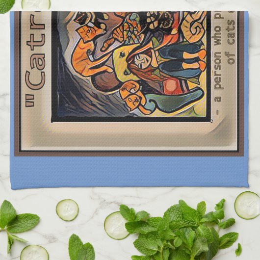 Catrovert Theedoek (Gevouwen)