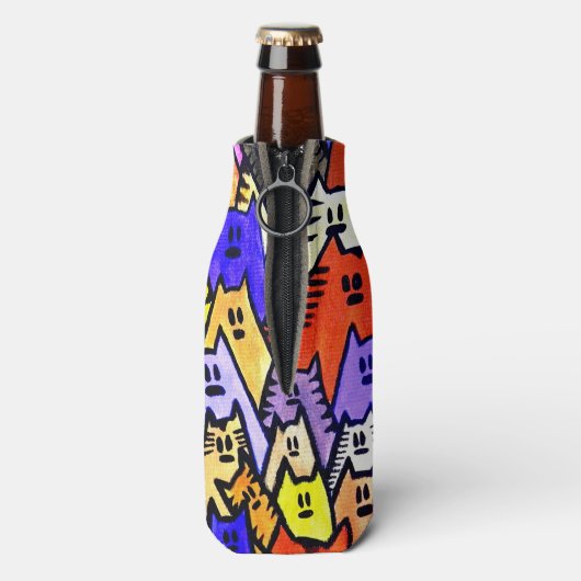 Cats 07 Glacière bouteille (Bouteille Dos)