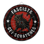 Cats Against Fascists Dartbord (Voorkant)