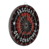 Cats Against Fascists Dartbord (Voorkant Links)