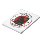 Cats Against Fascists Notitieblok (Gedraaid)