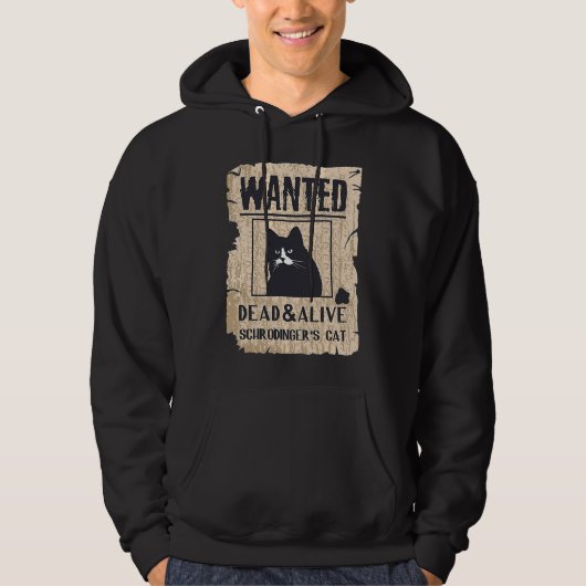 Cats   And Alive Schrodinger's Cat Hoodie (Voorkant)
