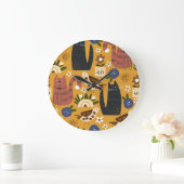  Cats and Birds, met de hand getekend. Grote Klok (Huis)