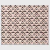 Cats and Catnip Damask Kijk Patroon Cadeaupapier (Vlak)