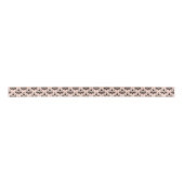Cats and Catnip Damask Kijk Patroon Lint (Voorkant)