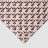 Cats and Catnip Damask Kijk Patroon Tissuepapier (Detail)