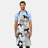 Cats and Dog Allover Print Schort (Gedragen)