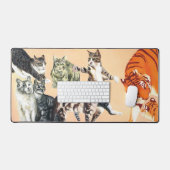 Cats at Play Bureaumat (Keyboard & Muis)