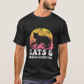 Cats Breakdancing Hobby T-shirt (Voorkant)