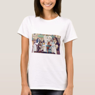 Cat's Breakfast Time, Louis Wain T-shirt