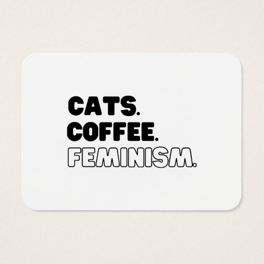 Cats Café Féminisme (Dos)