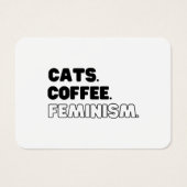 Cats Café Féminisme (Devant)