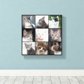 CATS CANVAS AFDRUK (Insitu (Houten vloer))