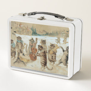 Cats Carol Singing by Louis Wain