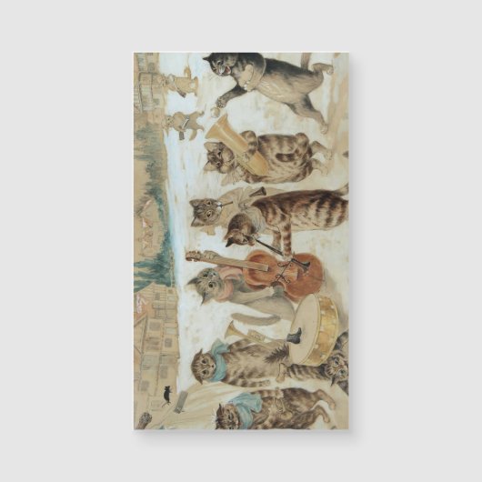 Cats Carol Singing by Louis Wain (Voorkant)