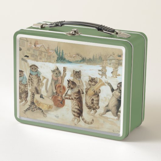 Cats Carol Singing by Louis Wain   (Voorkant)