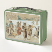 Cats Carol Singing by Louis Wain   (Achterkant)