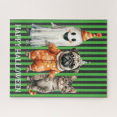 Cats & Chiens Halloween Puzzle (Horizontal)