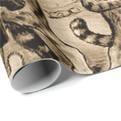 Cats Decorating Christmas Tree By Louis Wain Cadeaupapier (Rol Hoek)